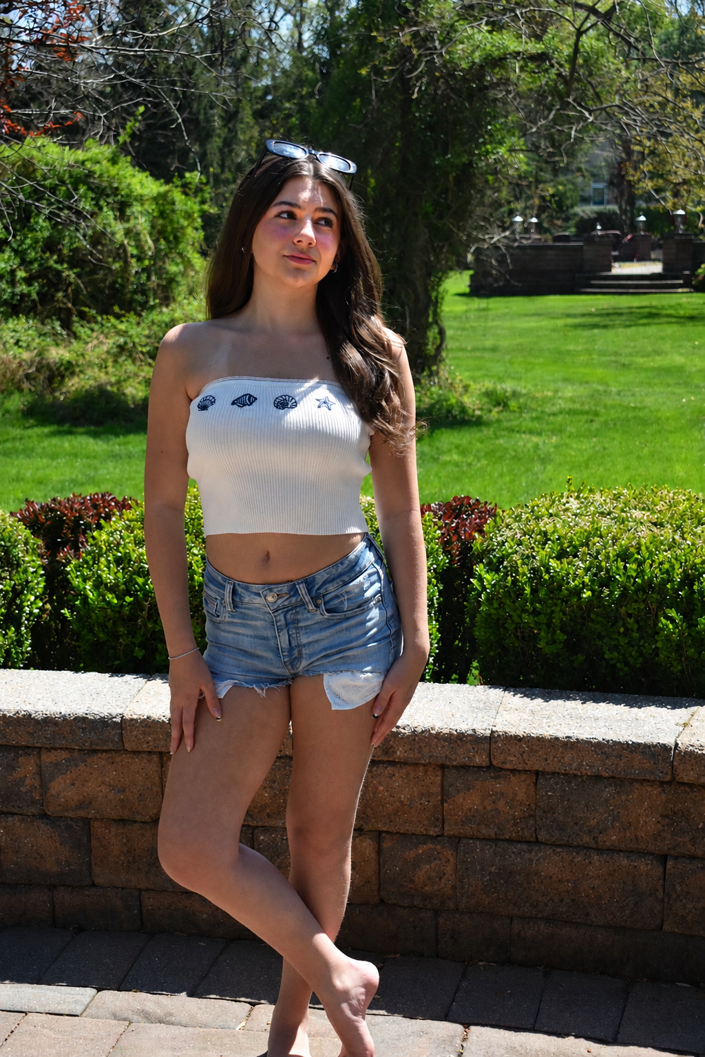 Harbor Charm Tube Top