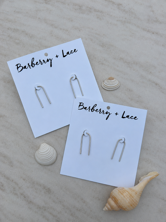 Open Arc Earrings
