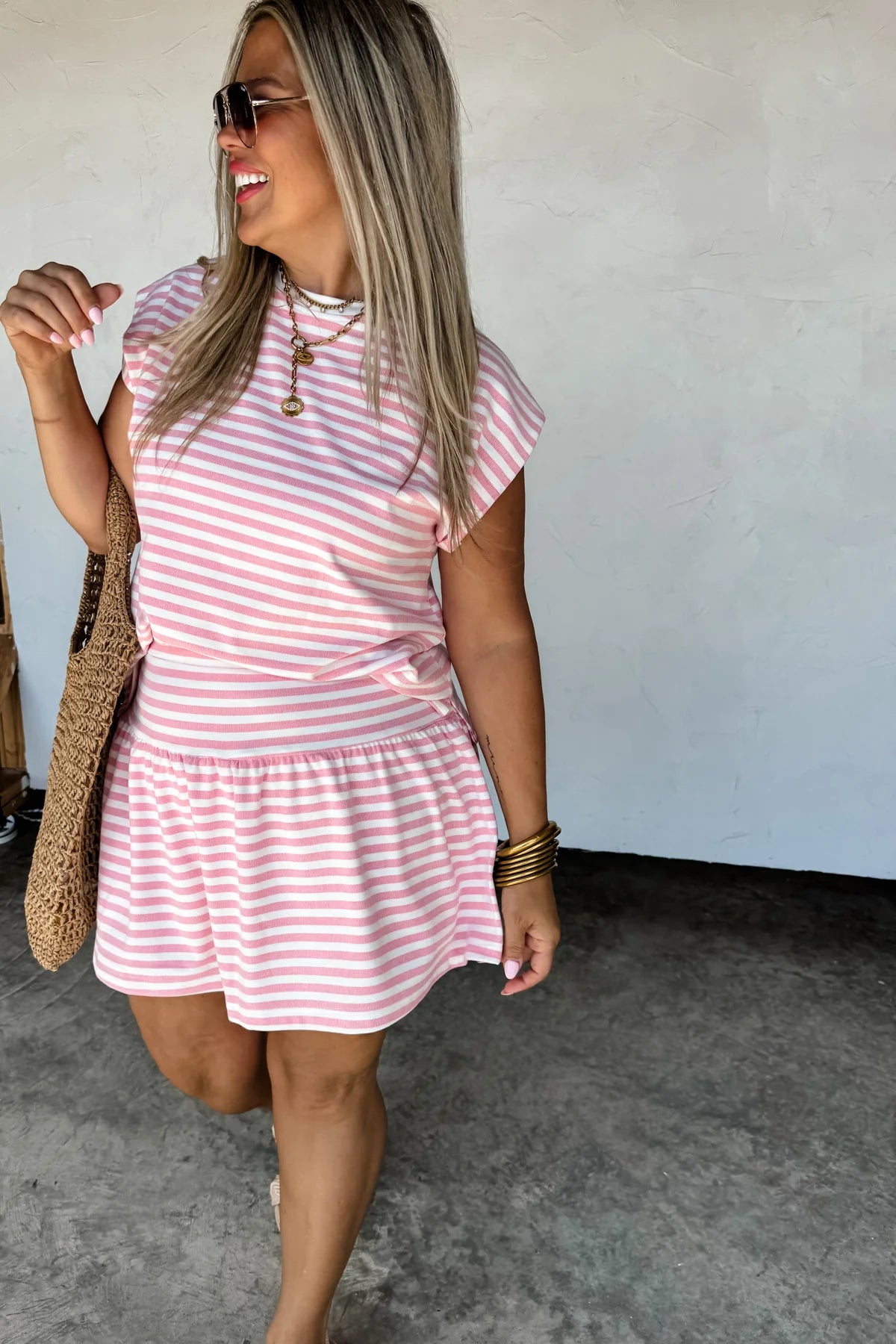 Pink Sands Skort Set